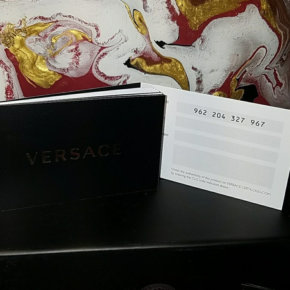 NWT Authentic Mens Versace Square Sunglasses - Picture 6 of 6